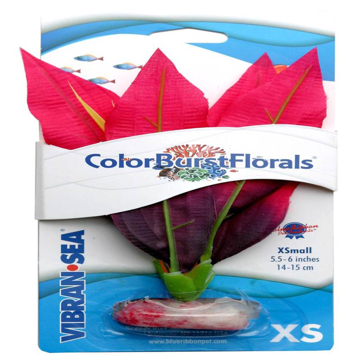 Blue Ribbon Colorburst Florals Amazon Sword Silk Plant Red