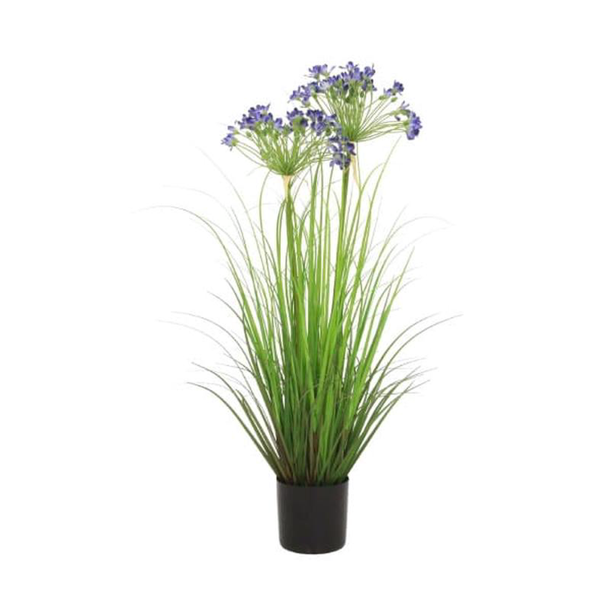 Artificial Agapanthus Grass Blue H80cm