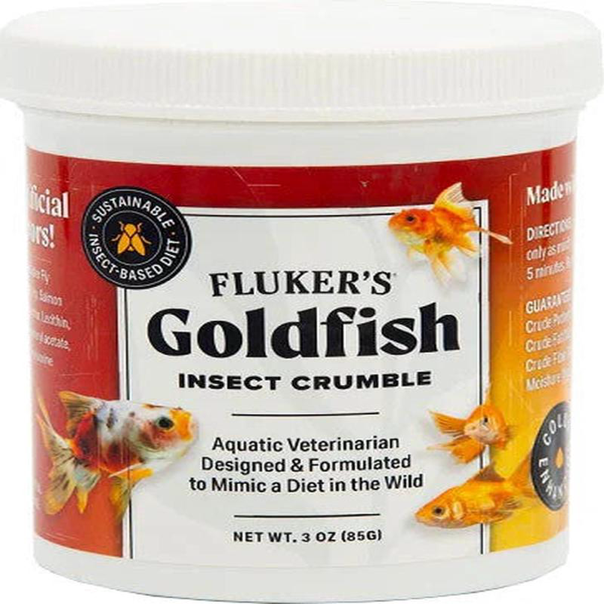 Fluker Goldfish Insect Crumbles 3 oz