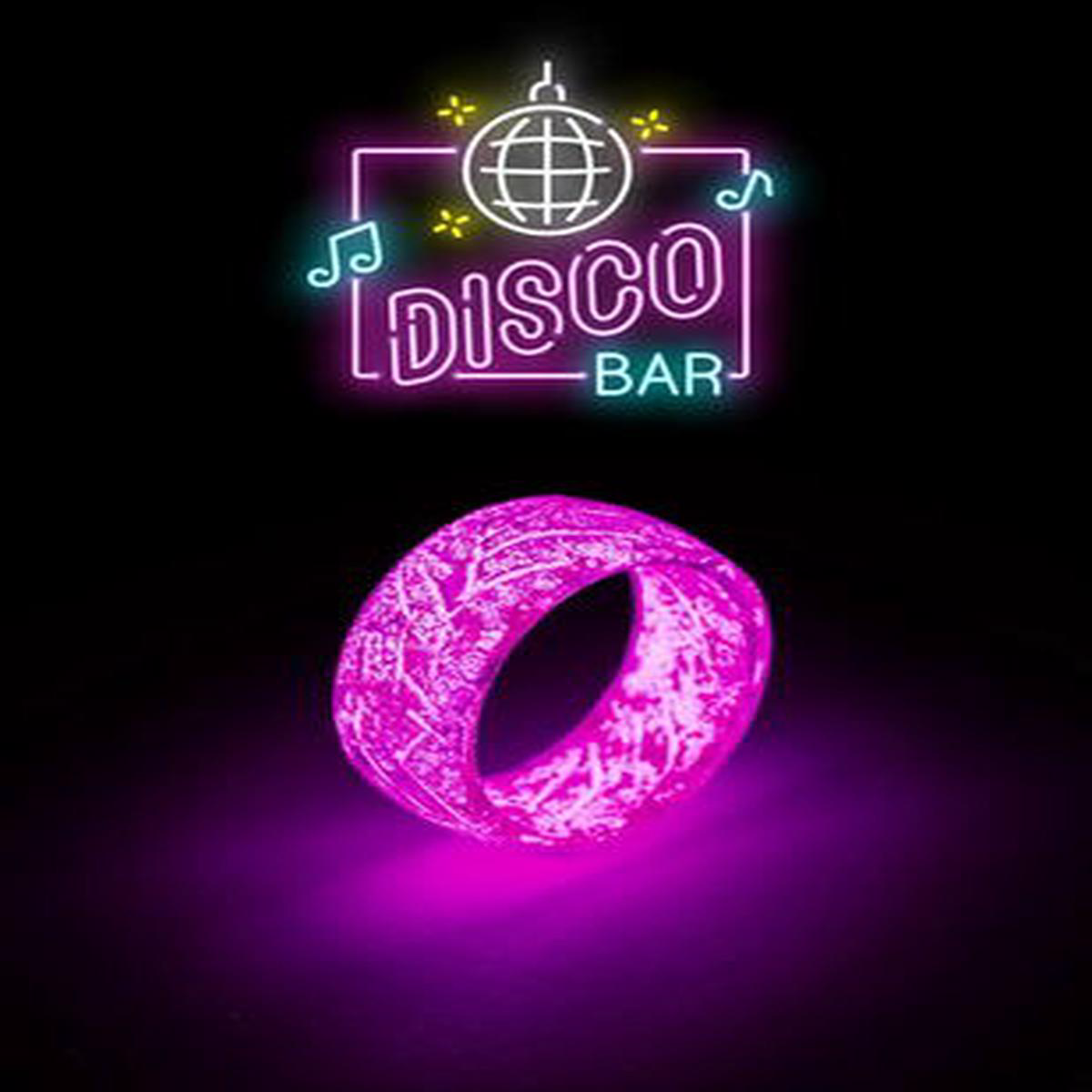 Unisex Luminous Rings 8211 Pink New Ring 11