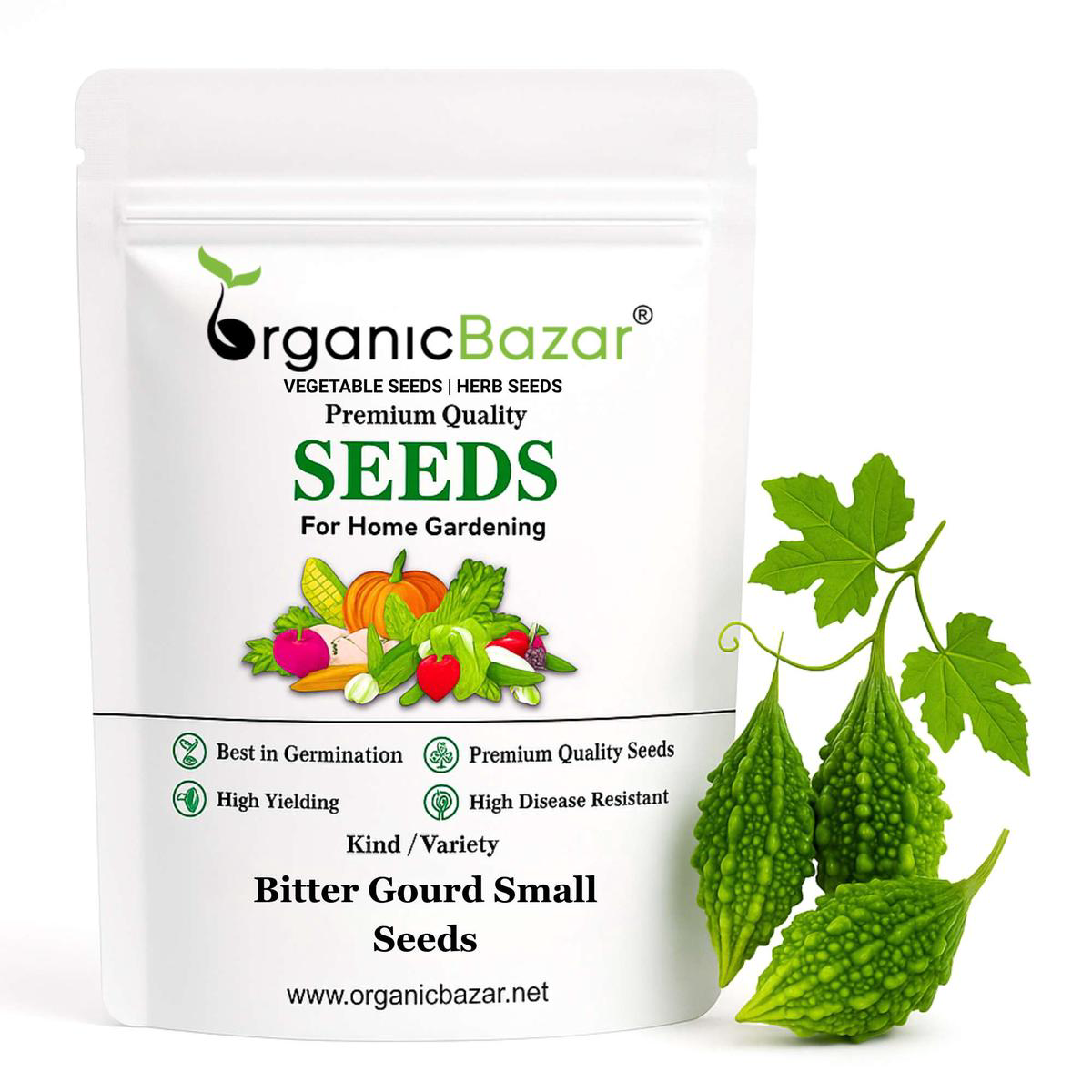 Bitter Gourd Small (Chhota Karela) Seeds 8211 12 Seeds ( ) Easy To grow High Germination High Yield Karela Seeds for Home Gardening