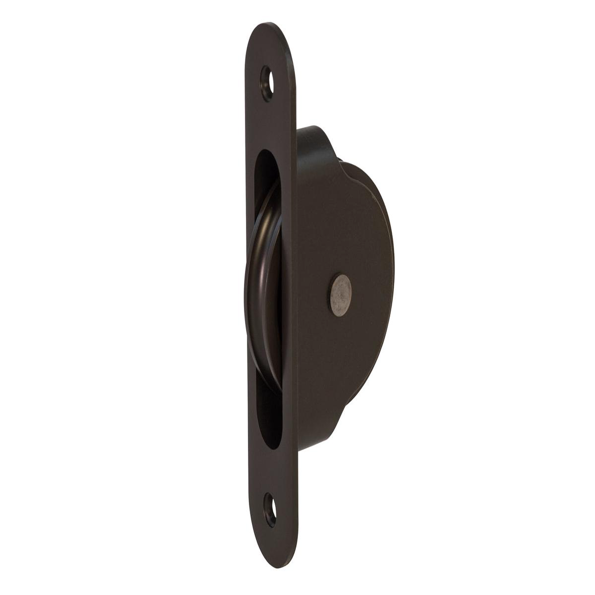 Solid Brass Sash Pulley Large Size 8211 Oil Rubbed Bronze