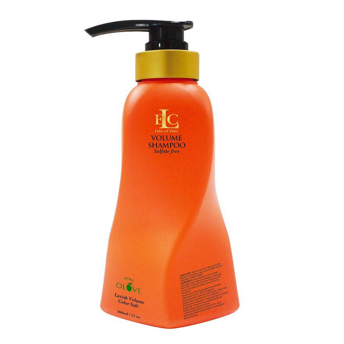 ELC Pure Olove Volumizing Shampoo 8211 338 oz Sulfate Free Color Safe Thickening Bodybuilding Volumizing Nourishing Repairing Gentle Shampoo for Fine Limp Thin Hair
