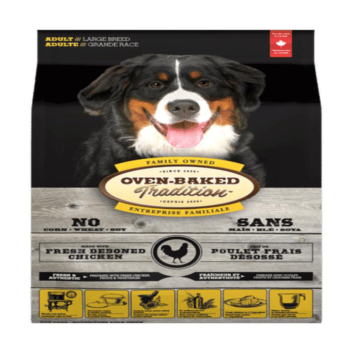 Oven Baked Tradition Dog Food For Large Breed Chicken Adult 8211 25lb
