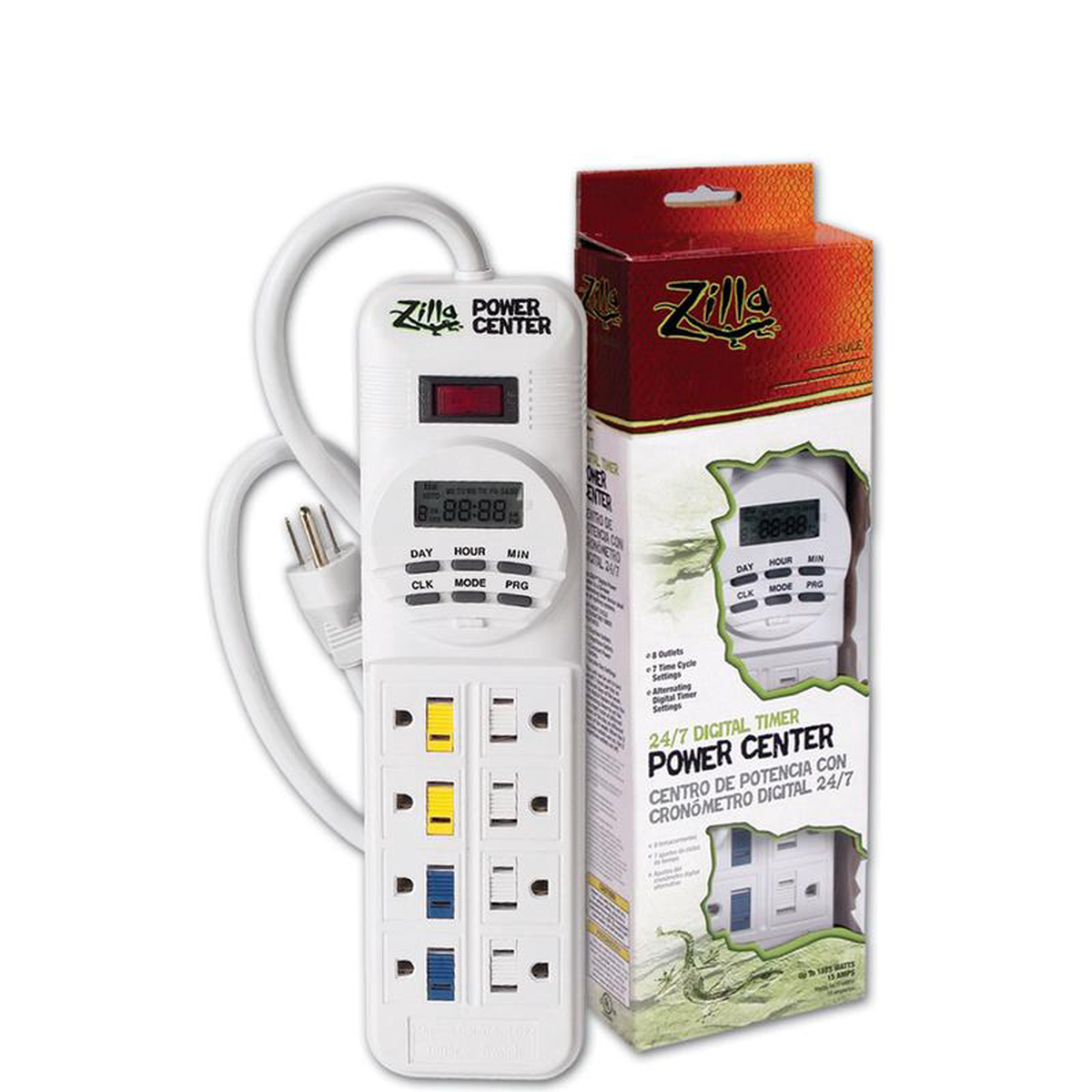 Zilla 247 Digital Timer Power Center