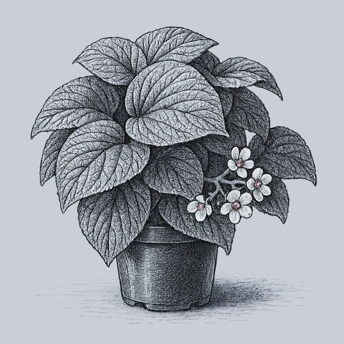 Morocco Begonia 45 inch Pot
