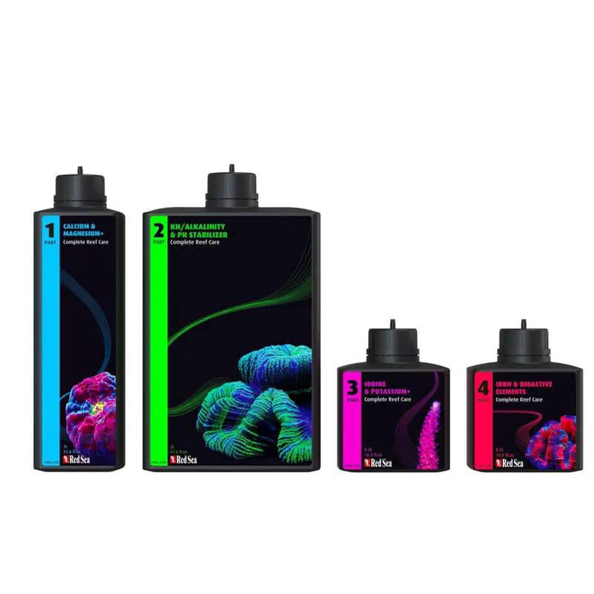 Red Sea 4 Part Complete Reef Care Medium 300L