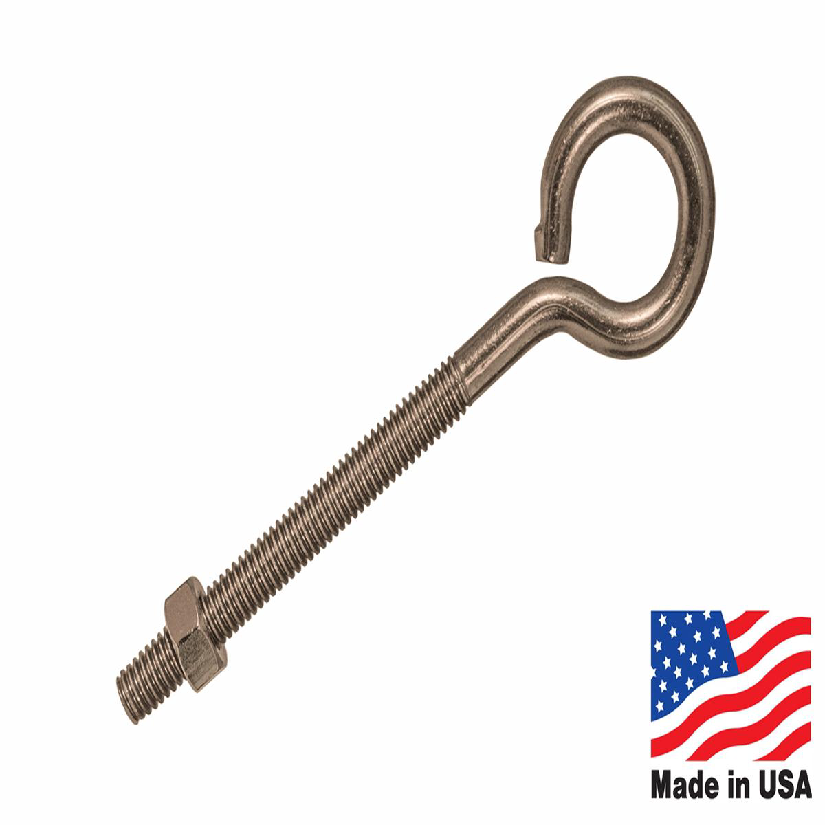 Stainless Steel Eyebolt 38-16 Thread 8211 68221 Long Eyebolt 38-16 Thread 8211 588221 ID