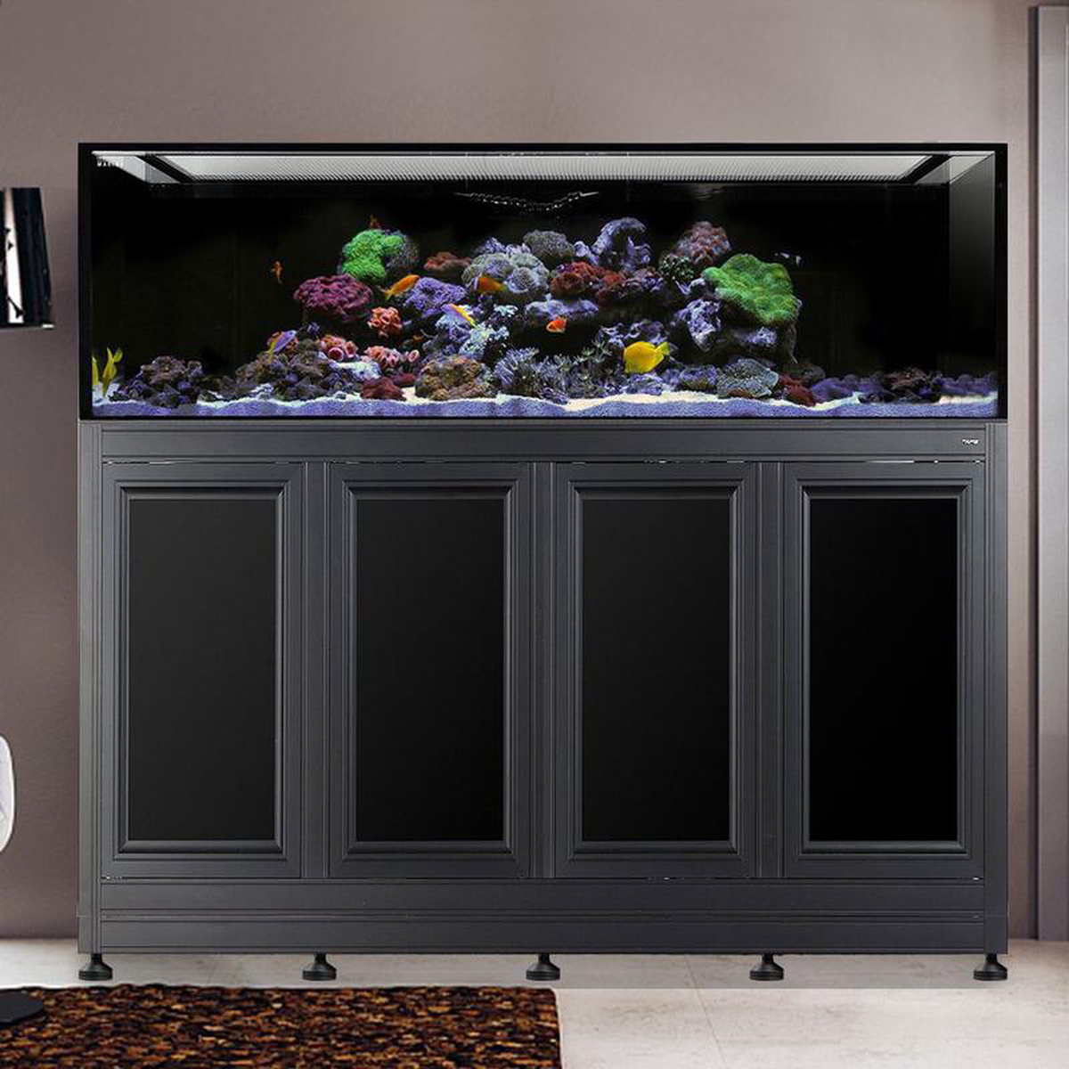 INT 240 Gallon Aquarium w APS Stand 8211 Black (Made to Order)