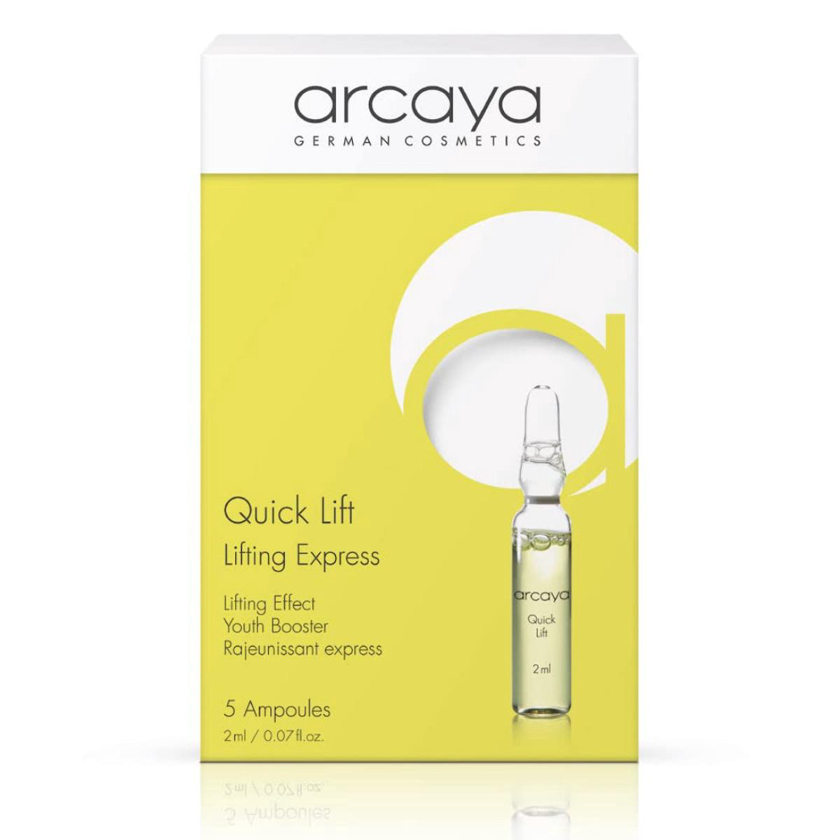 Arcaya Professional Skincare QUICK LIFT Firming Ampoule Serum for Lifting and Firming 8211 5 ampoules of 2ml 07 fl oz