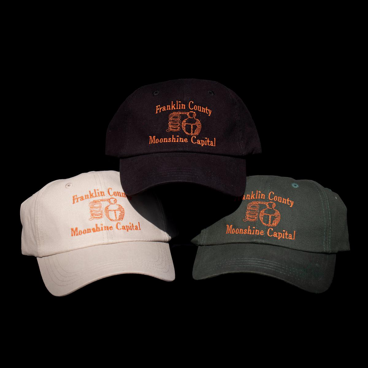 Franklin County Moonshine Capital Still Hat 8211 Green 8211 Revenuer