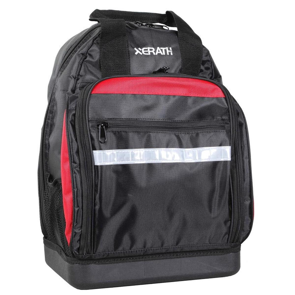 KAPAS High Quality Multifunctional Tool Backpack With Reinforced Base Multiple Pockets (33 Pockets) Suitable for Electricians Handymen Larger Capacity Tool Bag