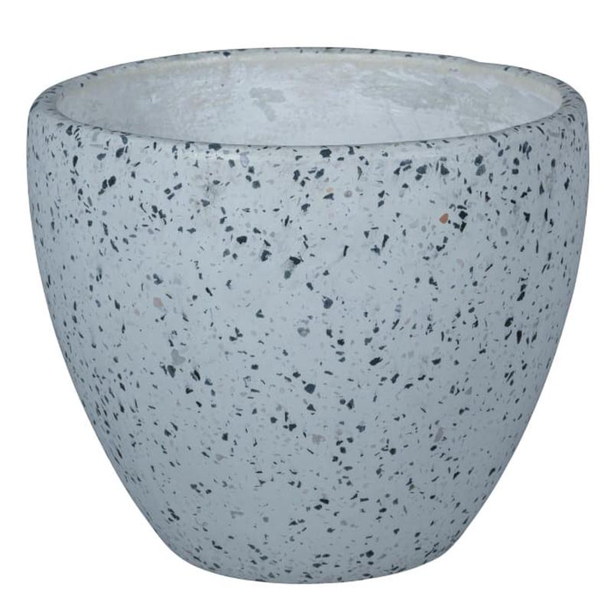 Ottawa 2-01W White Round Planter