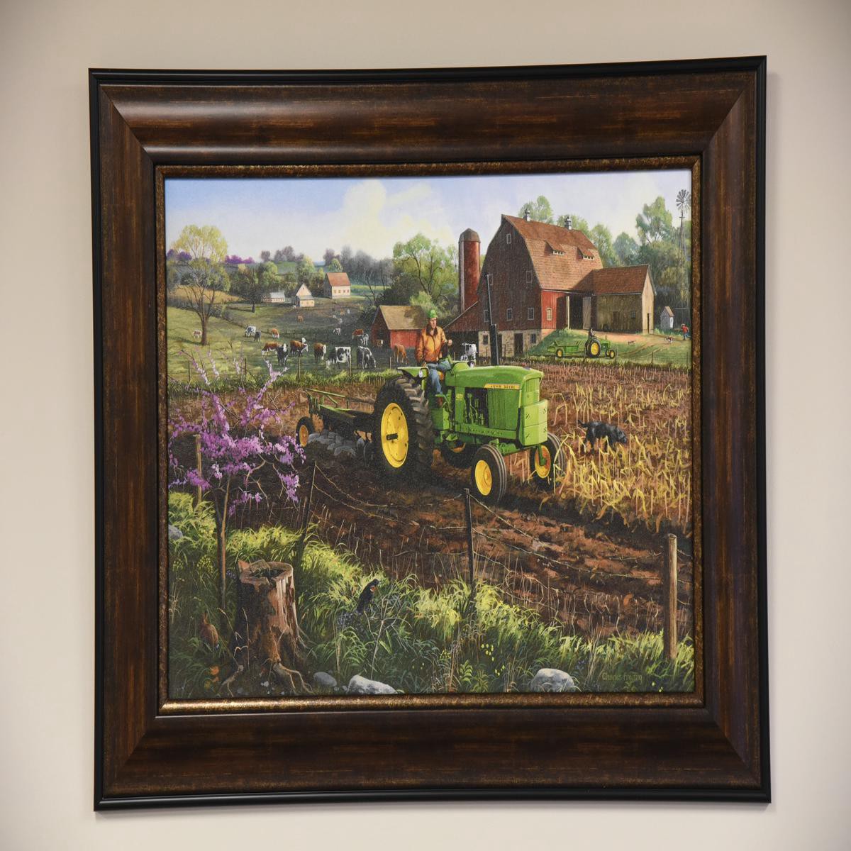 8221New Era8221 Framed Canvas Print