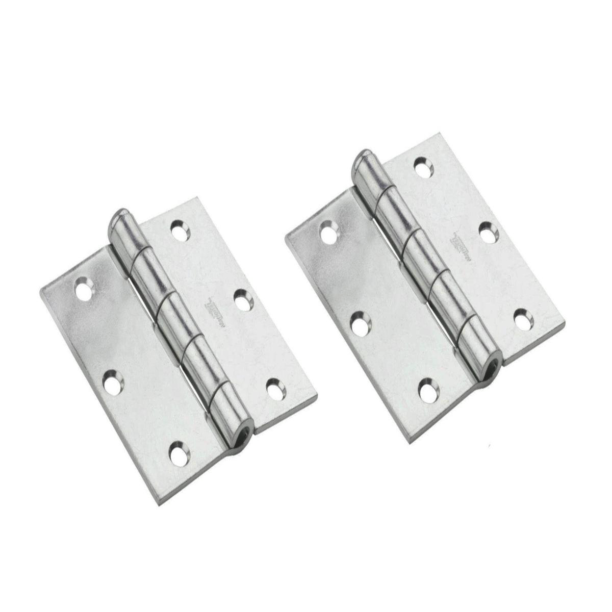 3-128221 Zinc-Plated Steel Door Hinges 8211 2 Pack