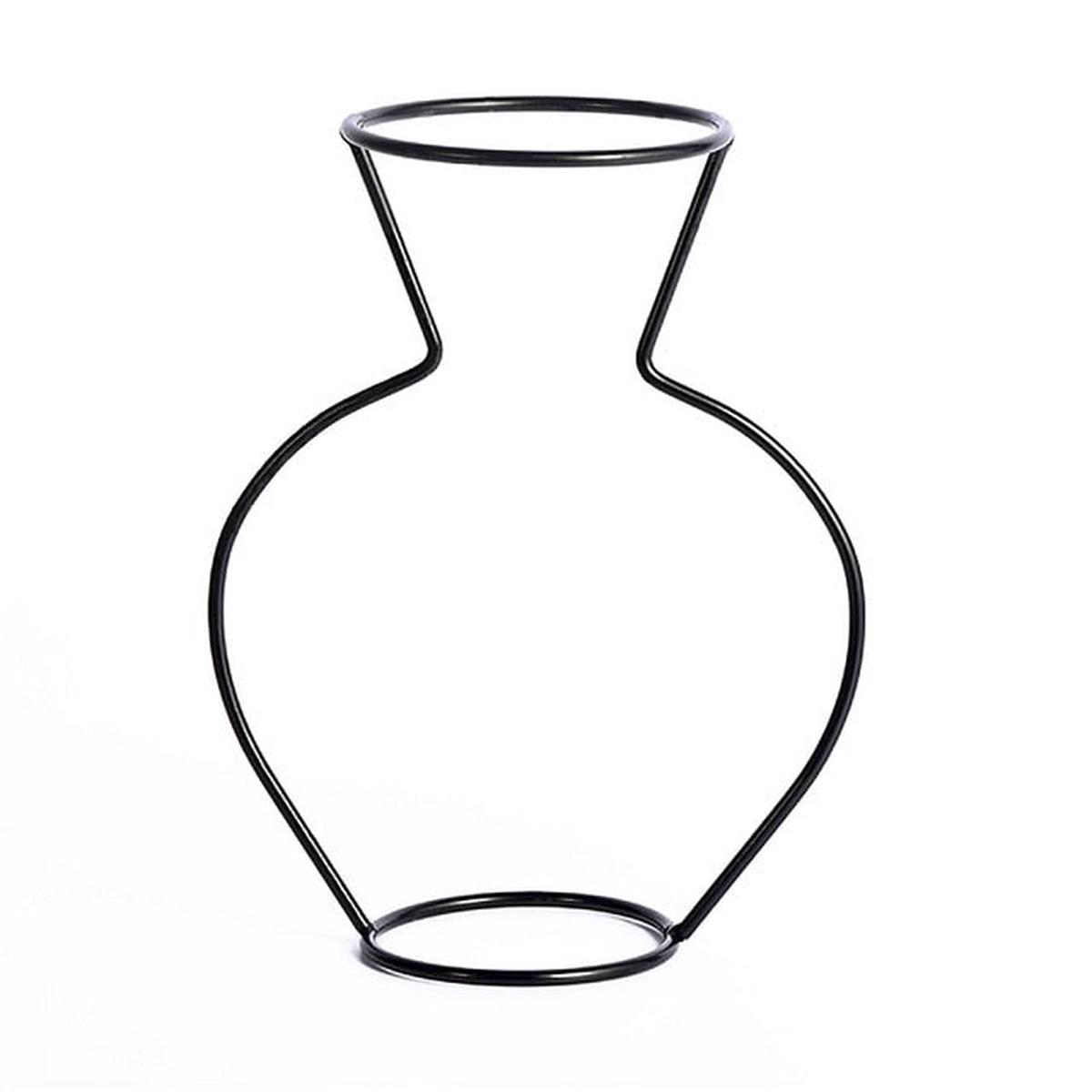 Creative Iron Vase 8211 Style 4
