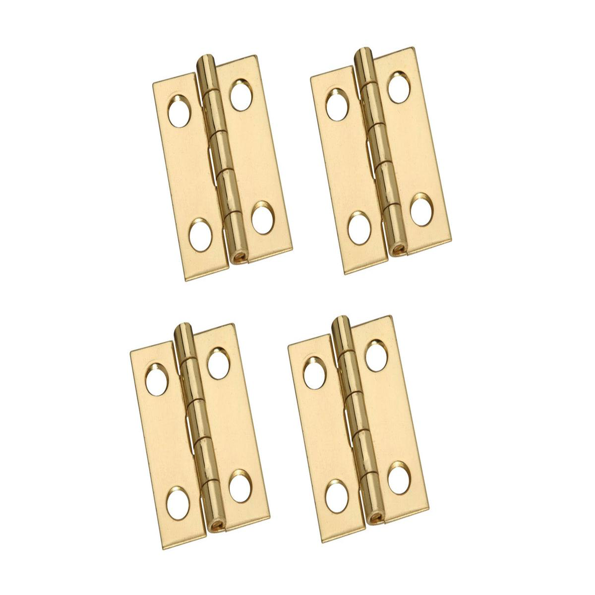 348221 x 11168221 Solid Brass Hinges 4 Pack