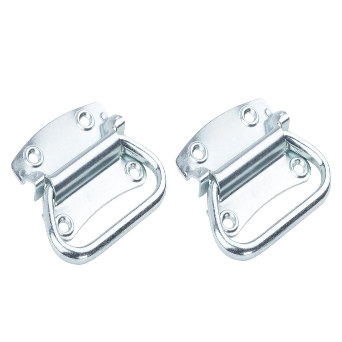 3-348221 Zinc Plated Steel Chest Handles 8211 2 PK