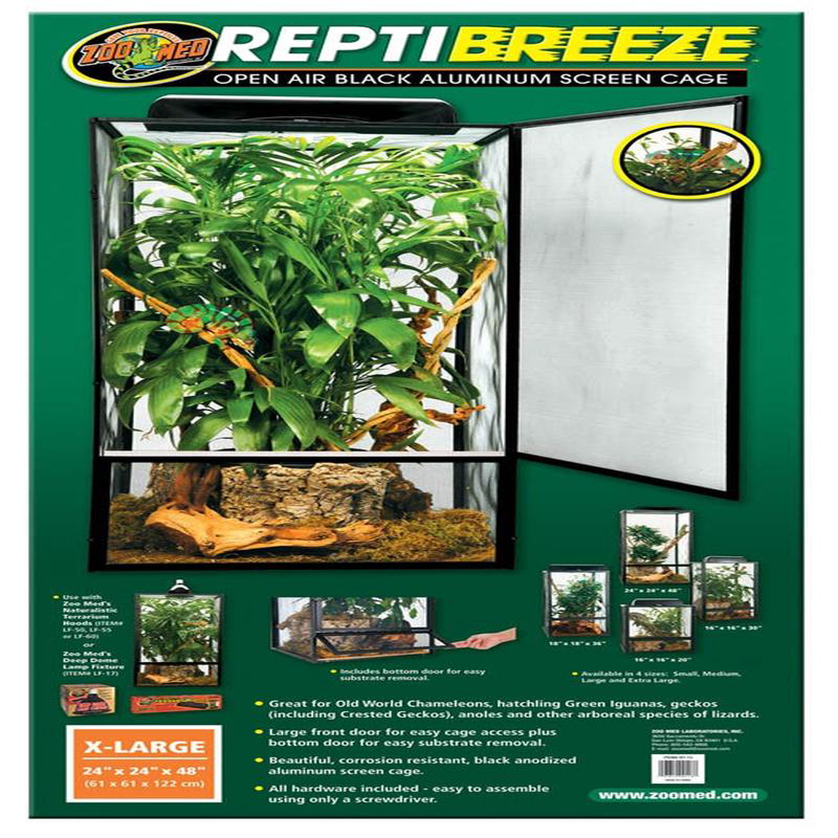 Zoo Med ReptiBreeze 8211 Extra Large