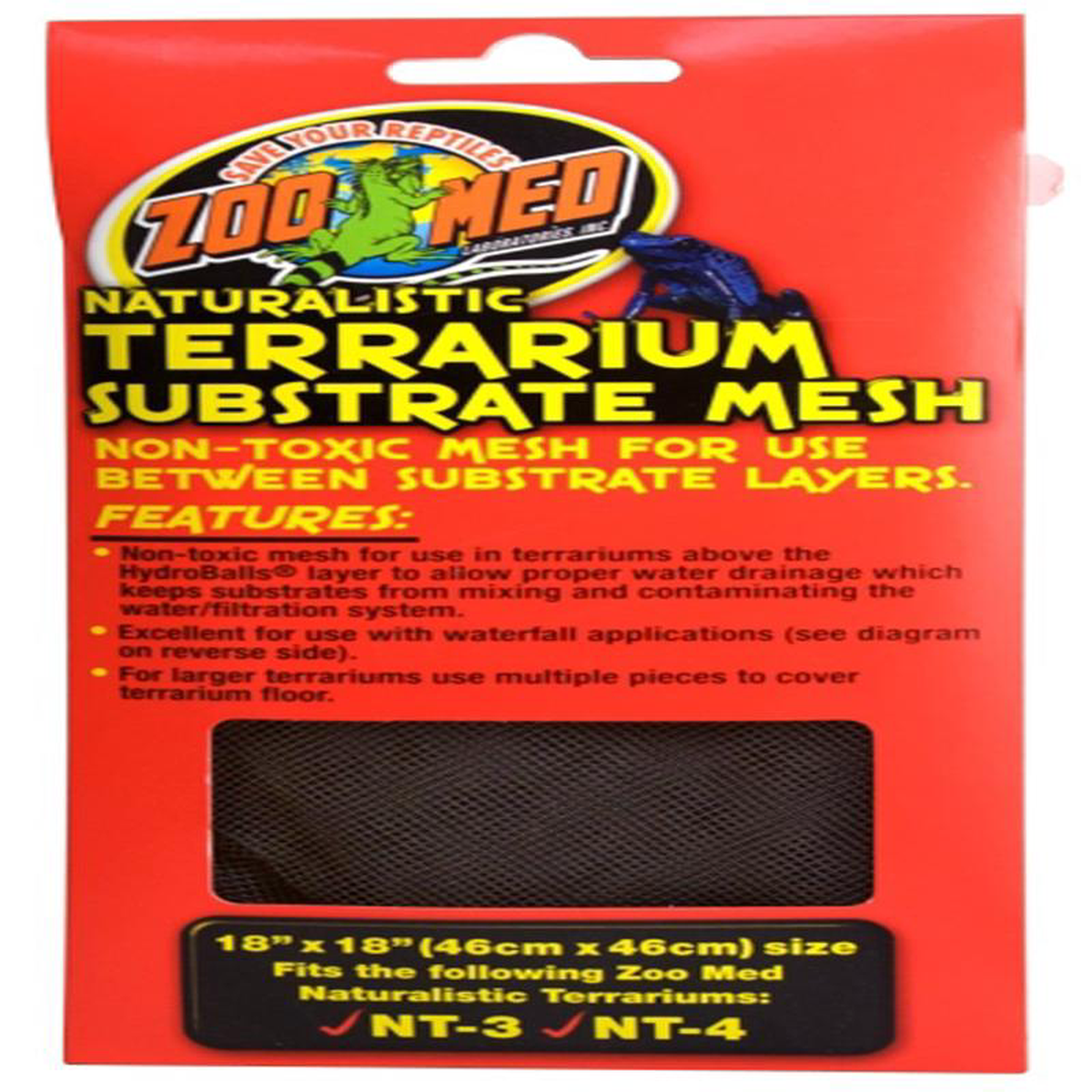 Zoo Med Naturalistic Terrarium Mesh 8211 18 x 18