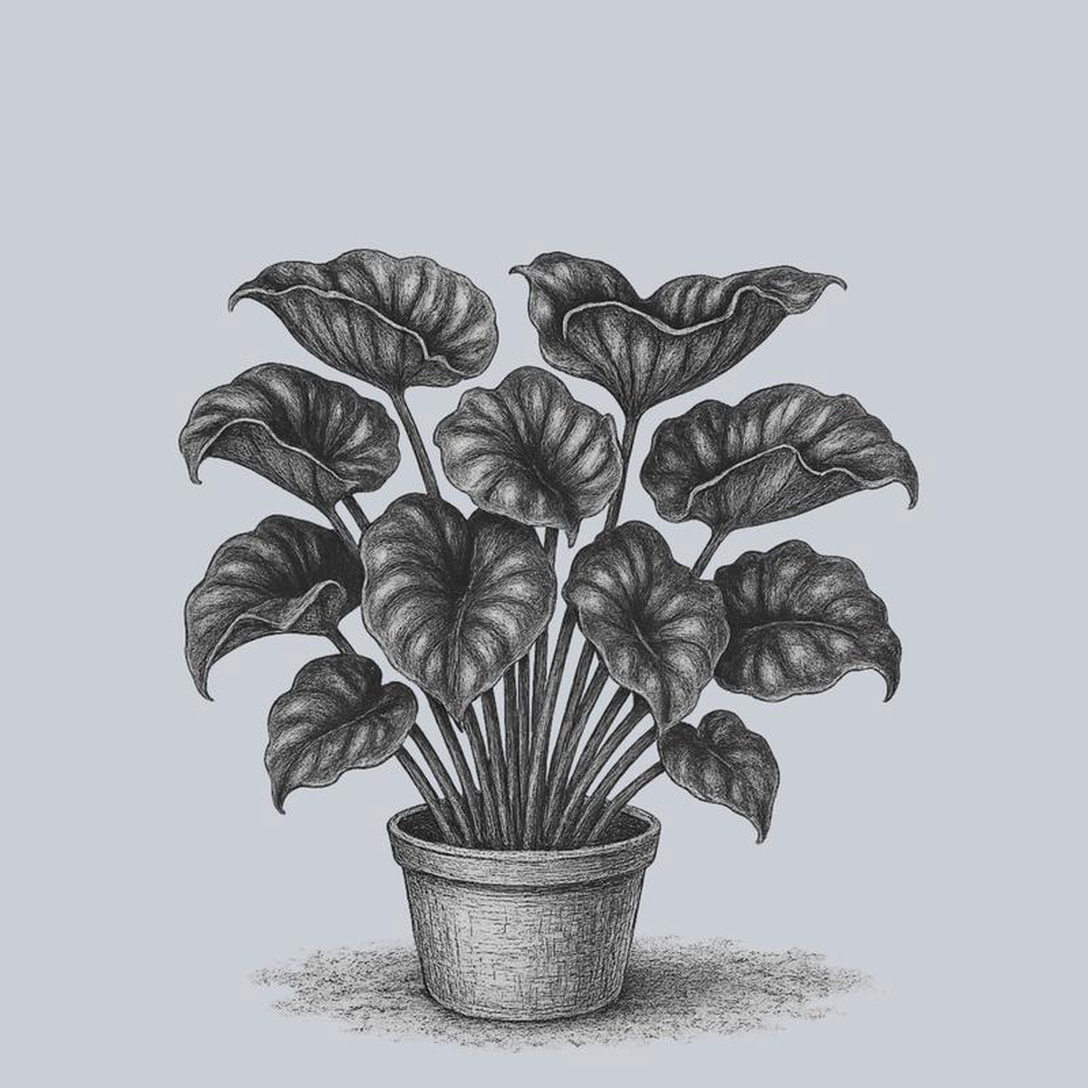 Tea Cup Elephant Ear 2 Gallon